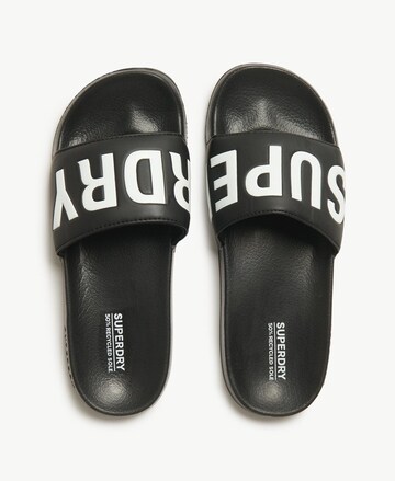 Superdry Strand-/badschoen in Zwart