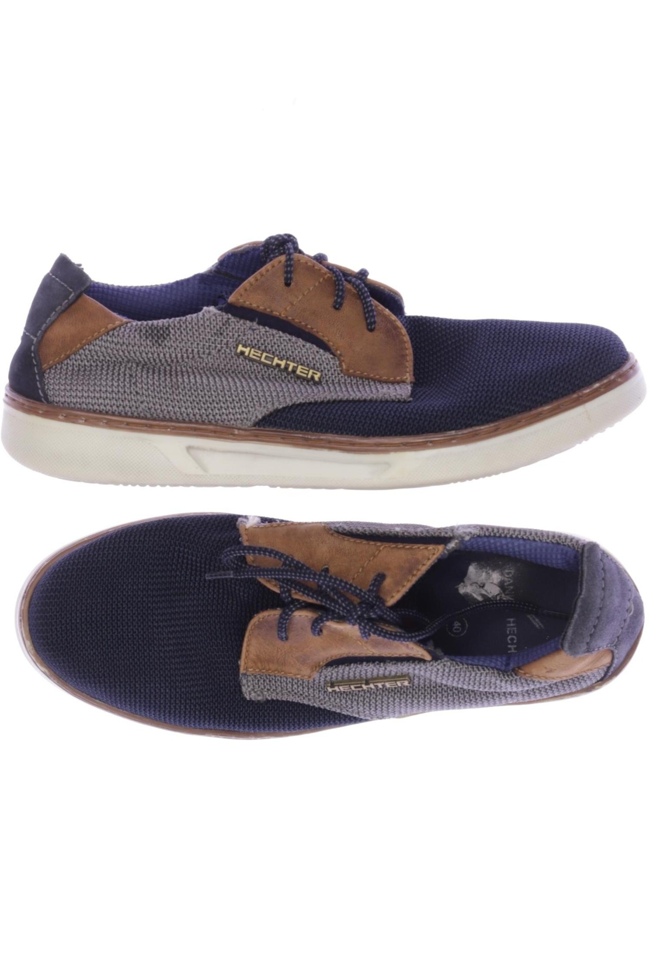 HECHTER PARIS Flats & Loafers in 40 in Blue: front