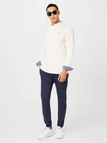 Coupe regular Chemise Tommy Jeans en blanc