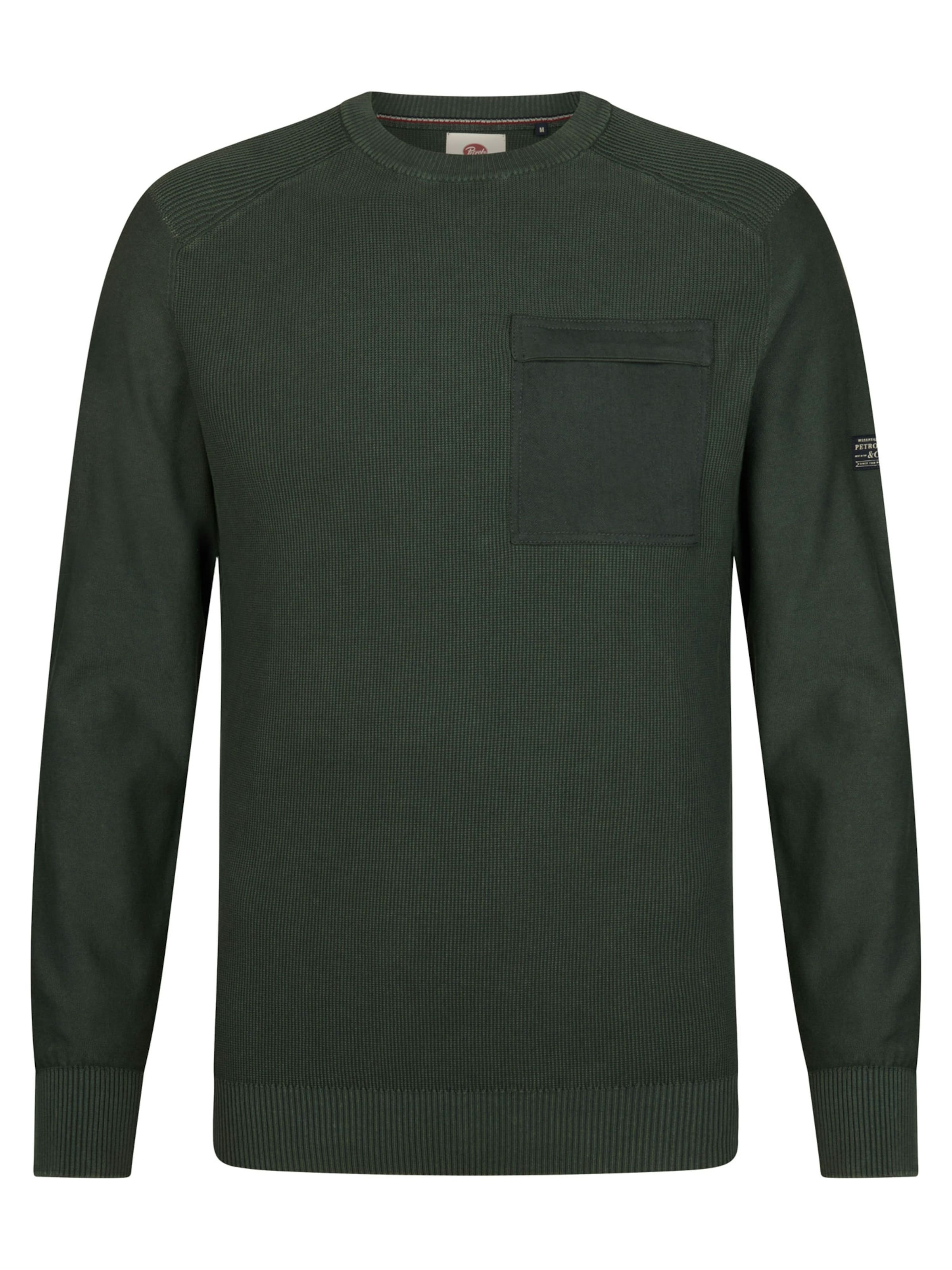 Pullover di Petrol Industries in verde: frontale