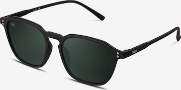 TWIG Concept Milano Sonnenbrille 'Updike' in Schwarz: Vorderseite