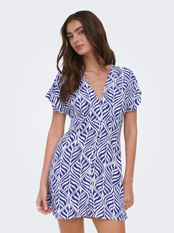 ONLY Blusekjole 'ONLNova' i blå: forside