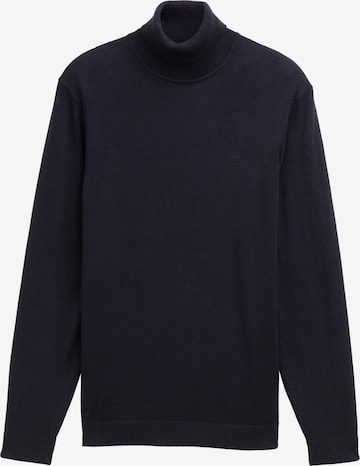 TOM TAILOR Sweter w kolorze niebieski: przód