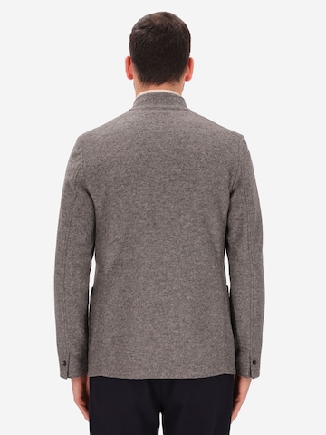 Distretto12 Regular fit Colbert 'Coreana' in Grijs