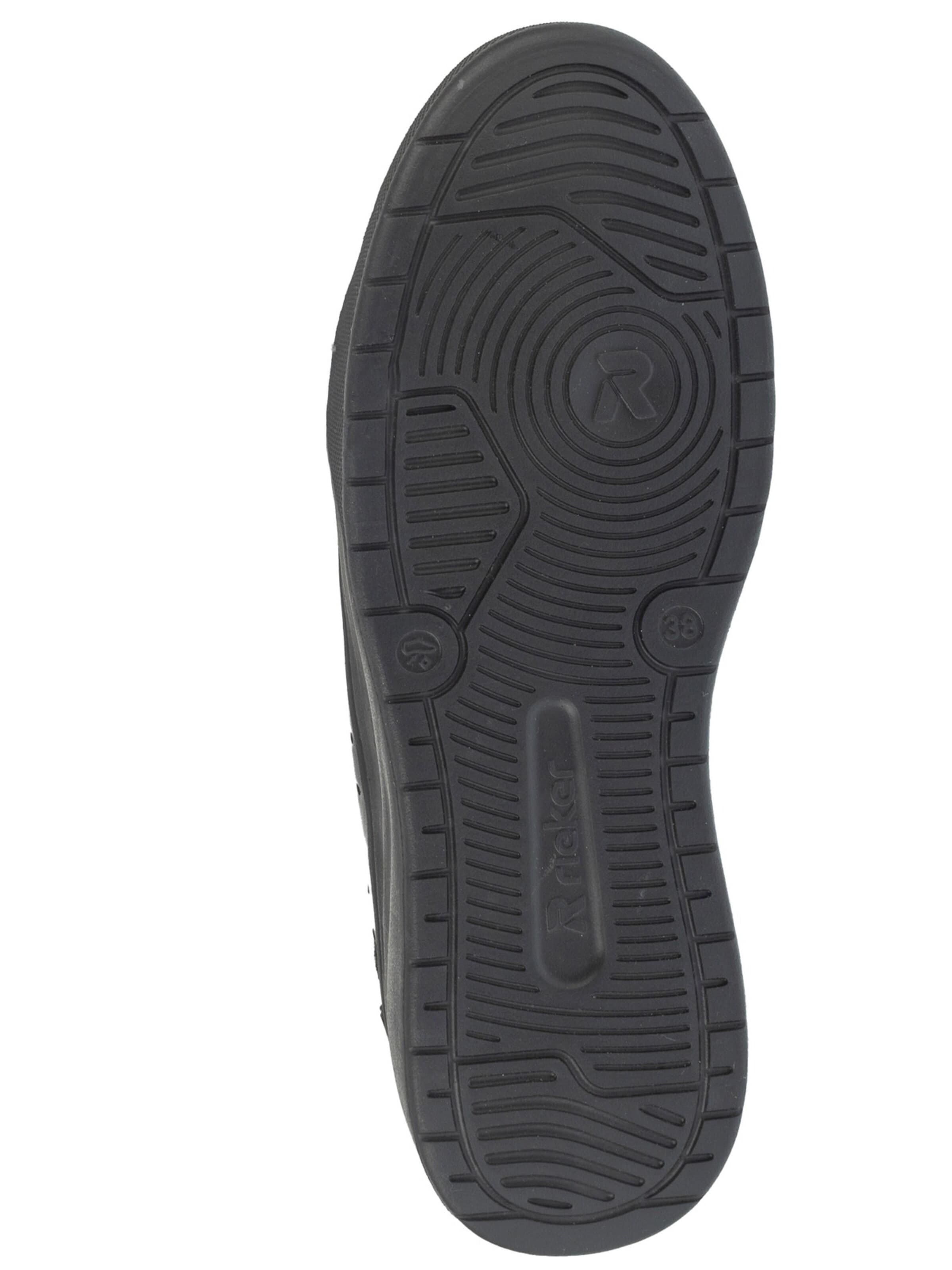 Baskets basses 'W2303' Rieker en noir