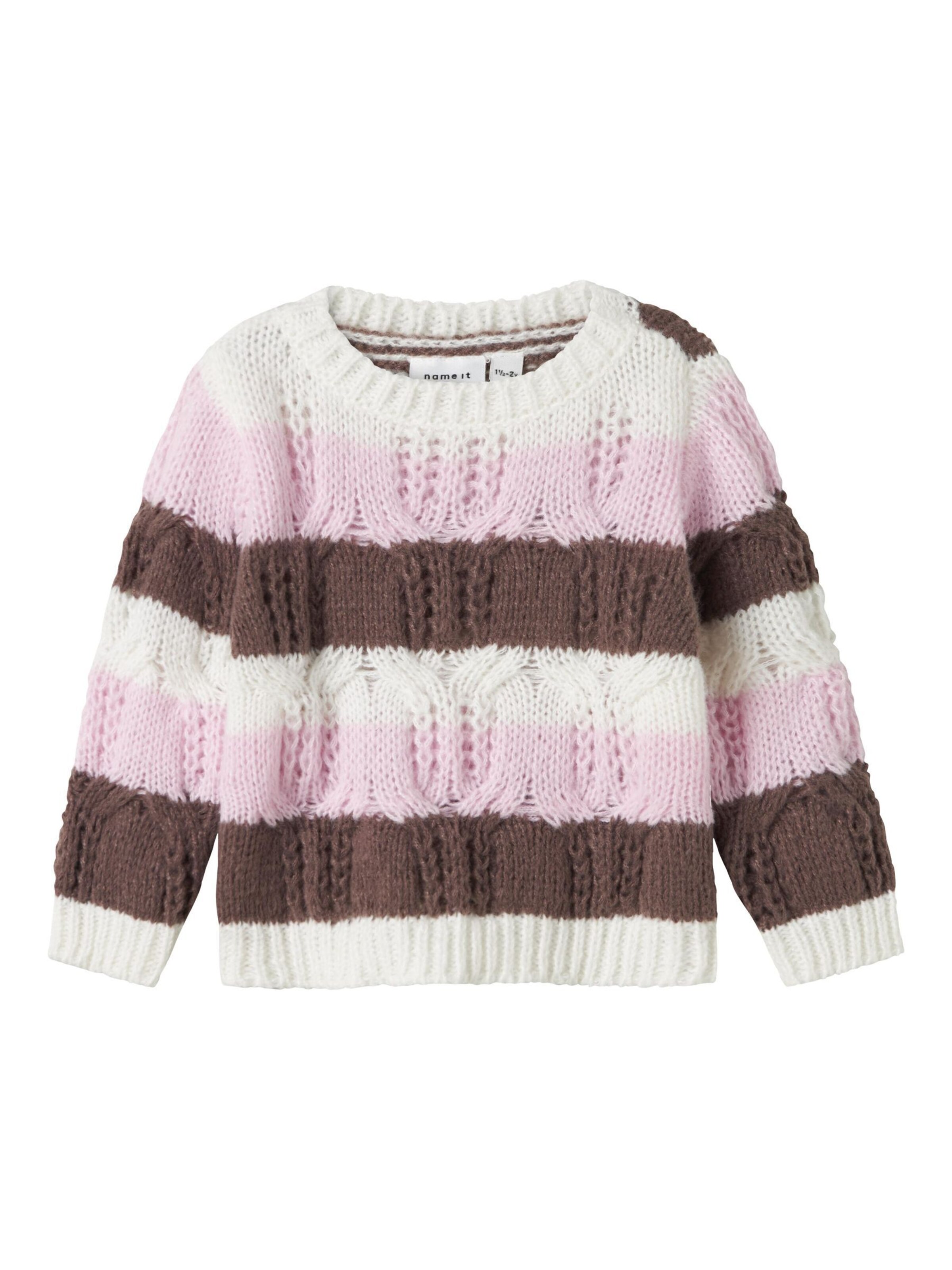 Pullover di NAME IT in marrone: frontale