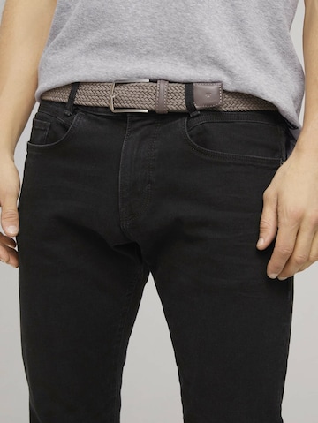 TOM TAILOR Belt 'Alex' in Grey