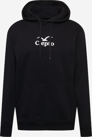 Cleptomanicx Sweatshirt in Schwarz: predná strana