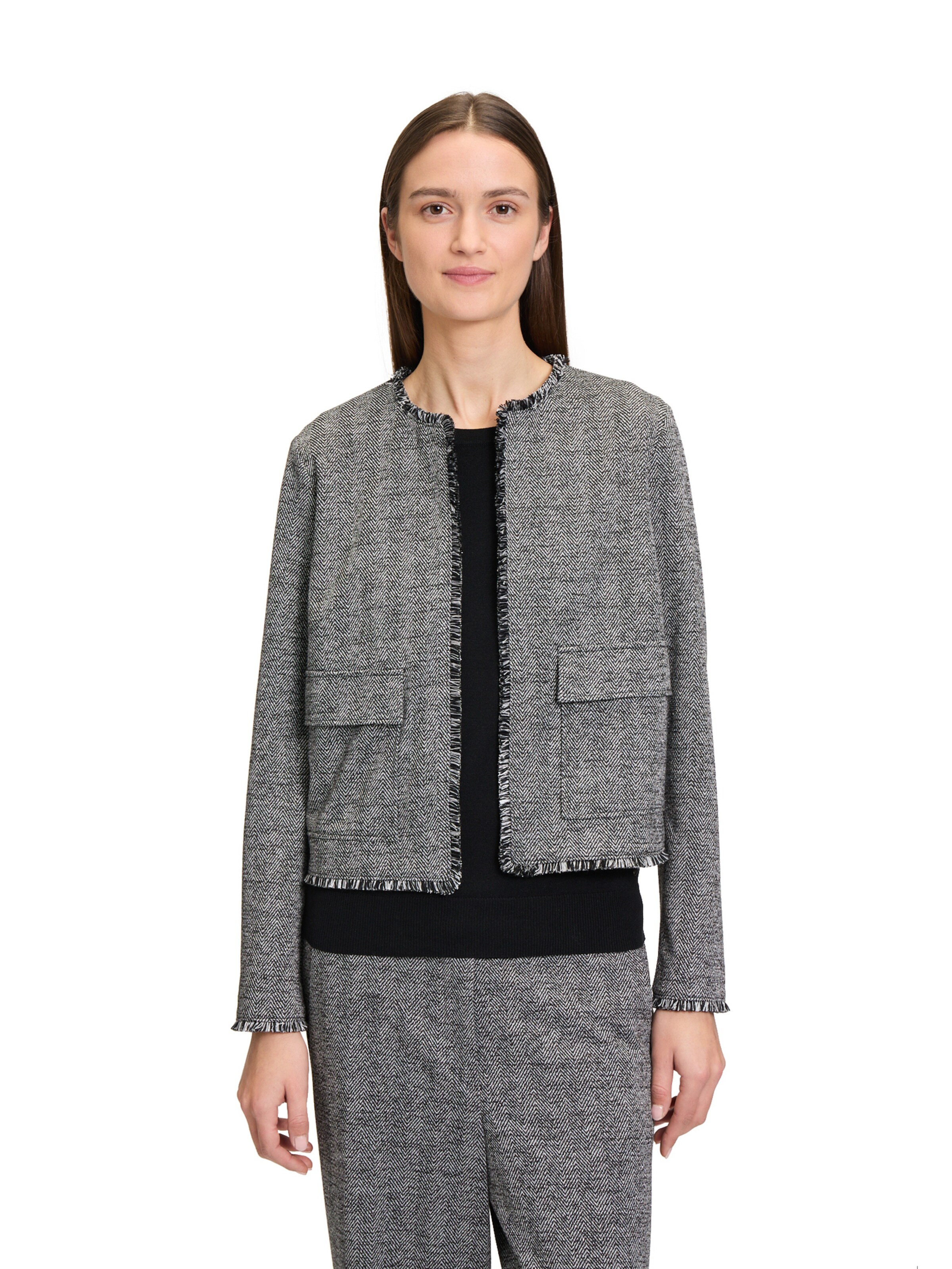 Betty & Co Blazers in Zwart: voorkant