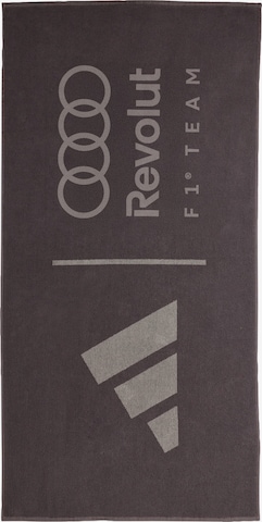 ADIDAS PERFORMANCE - Toalha 'Audi Revolut F1® Team' em cinzento: frente