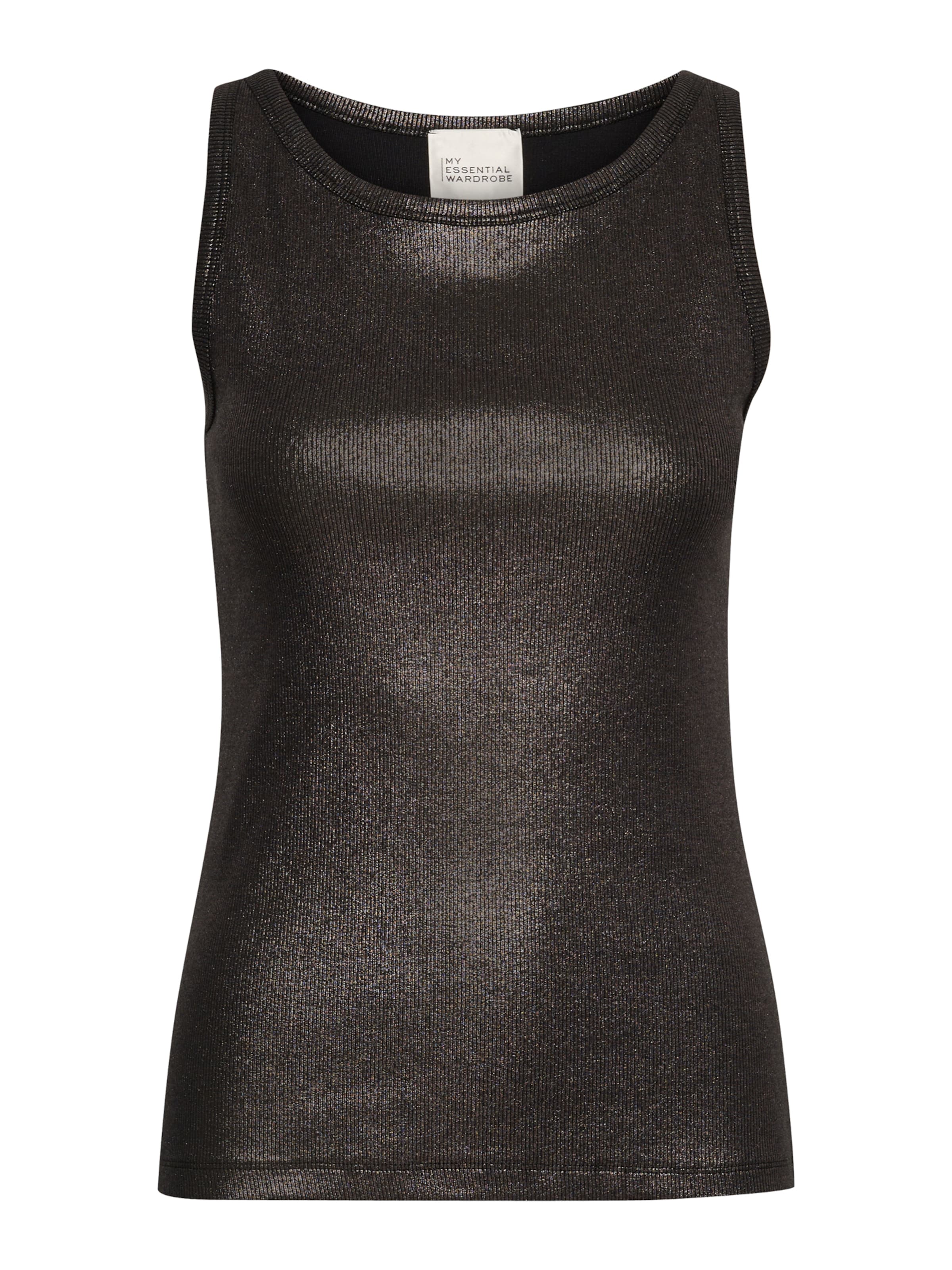 My Essential Wardrobe Top 'Kalira' – černá: přední strana