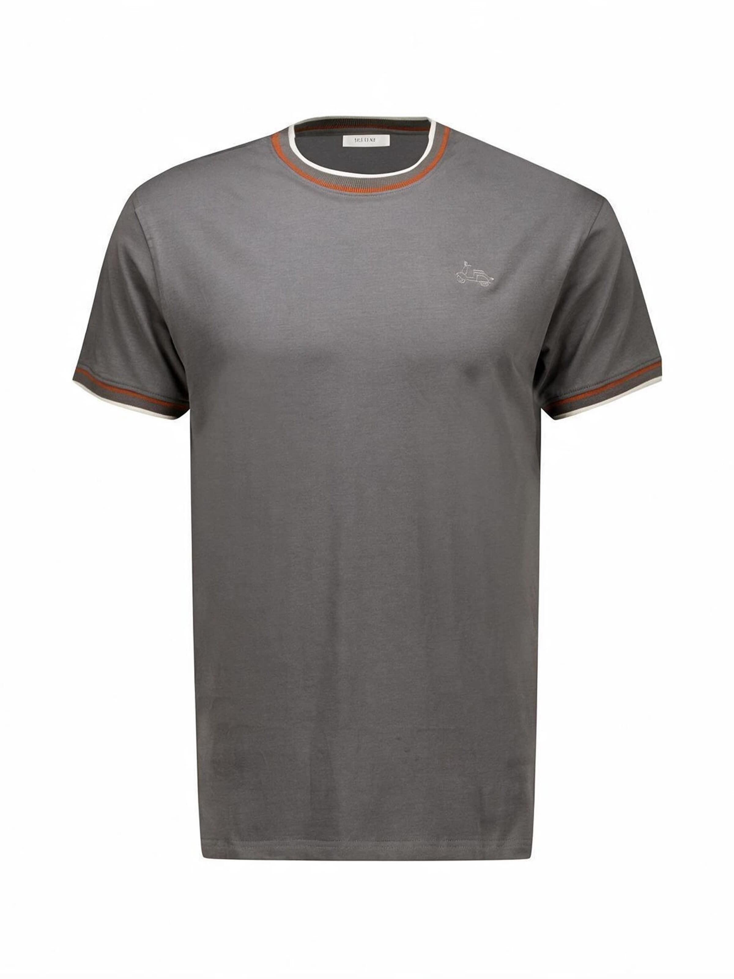 Deeluxe Shirt in Grau: Vorderseite