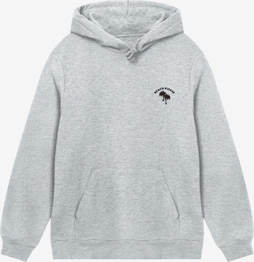 F4NT4STIC Sweatshirt 'Beach Please' in Grau: Vorderseite