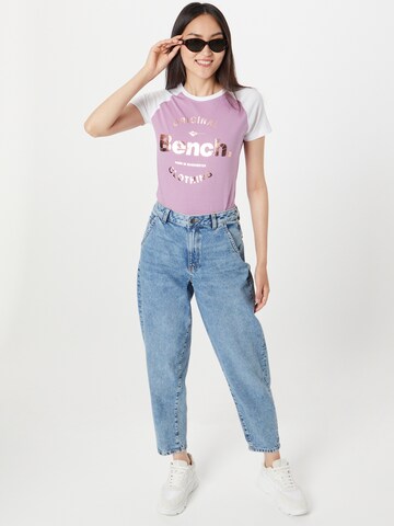 BENCH T-Shirt 'LEYTON' in Pink