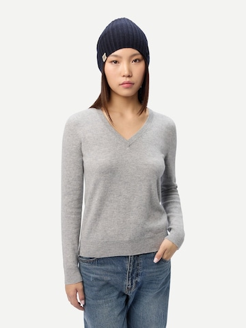 GOBI Cashmere Mössa 'Unisex Cashmere Rib Knit Hat' i blå: framsida