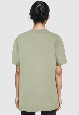 Merchcode Shirt 'Abstract Waves' in Grün