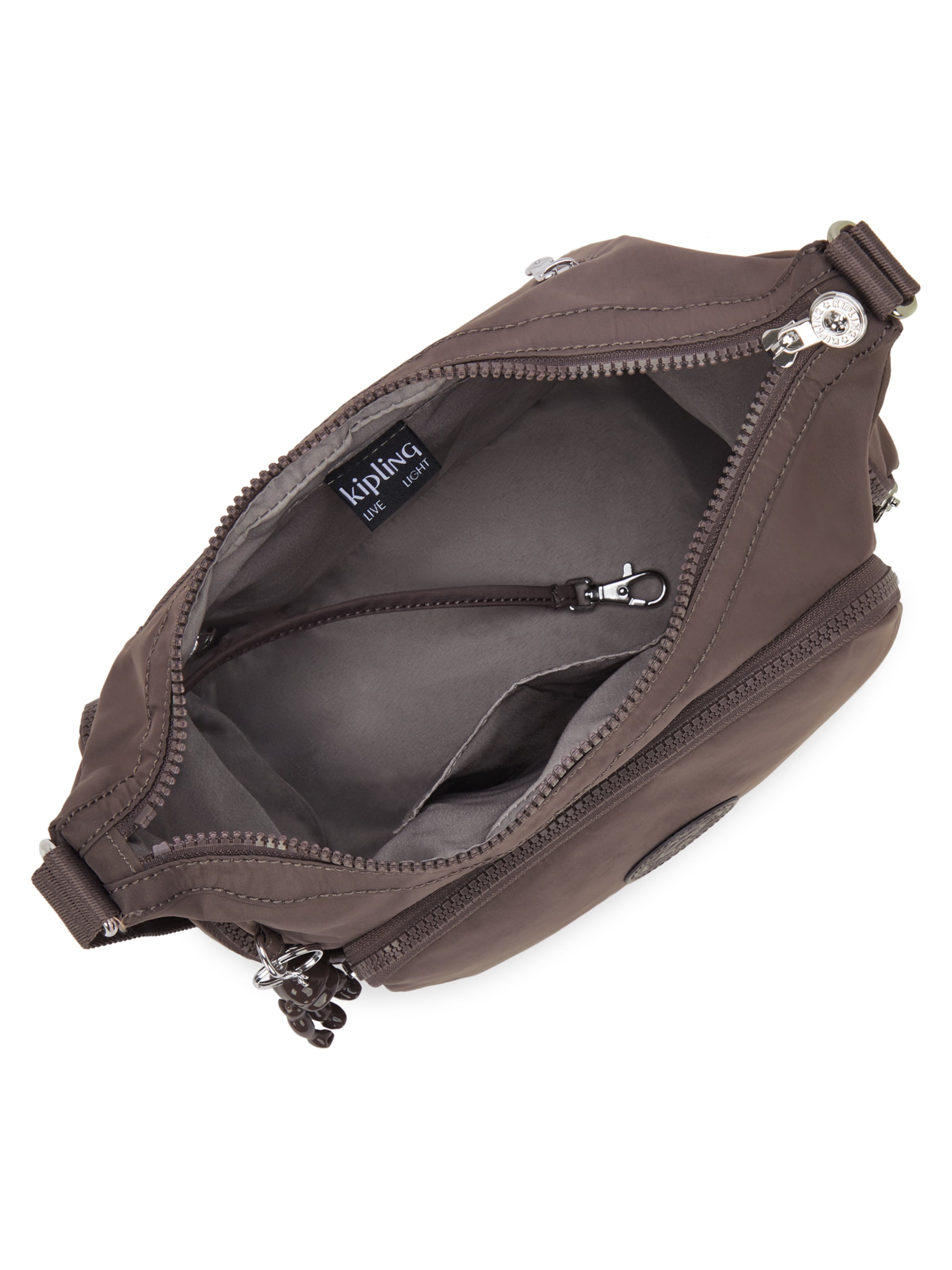 KIPLING - Bolso de hombro 'Gabb S' en marrón