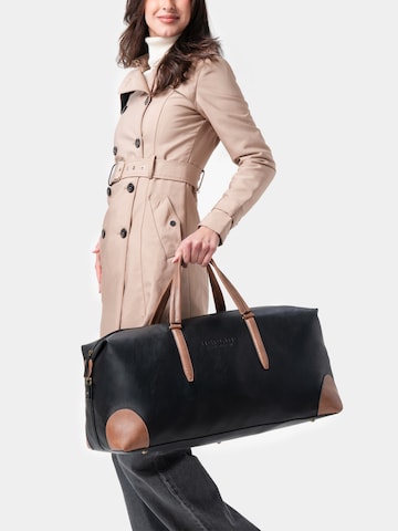 Herling Reisetasche 'Keegan' in Schwarz