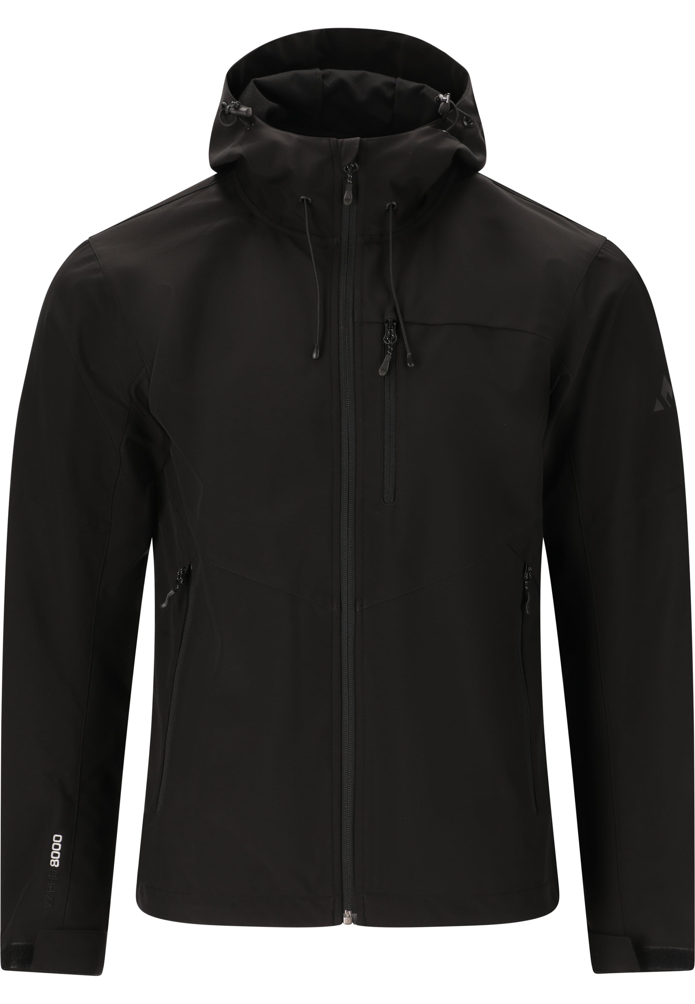 Whistler Softshelljacke 'Rodney V2' in Schwarz: Vorderseite