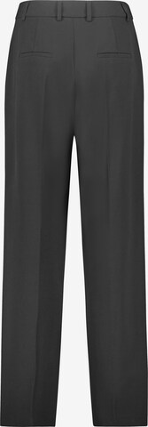 TAIFUN Wide leg Pleated Pants in Black