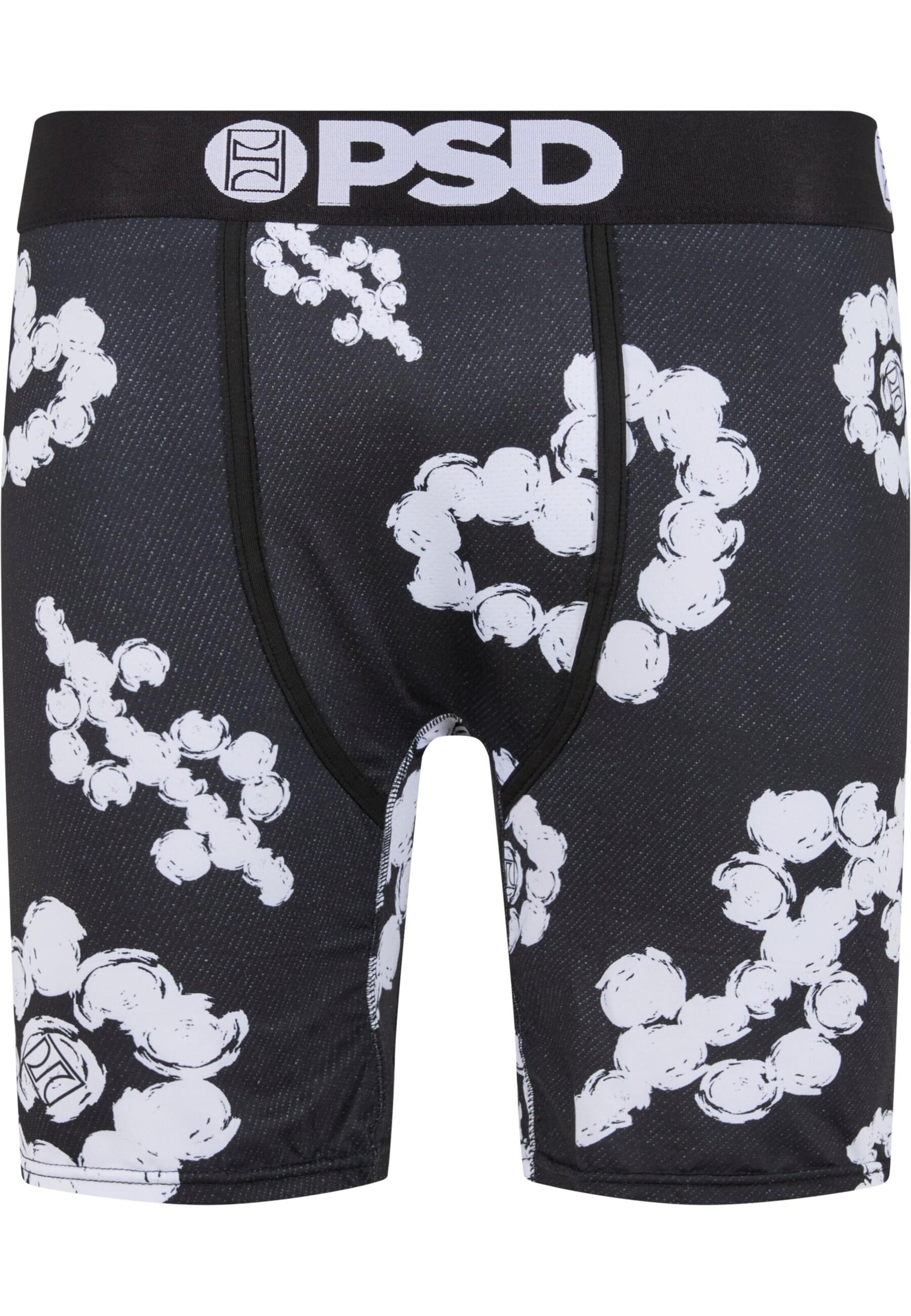PSD Boxerky – černá: přední strana
