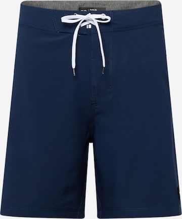 Hurley - Bermudas en azul: frente