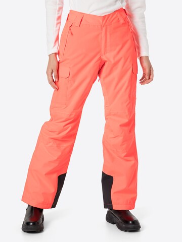 HELLY HANSEN Regular Outdoor trousers in Orange: front