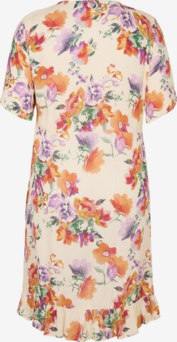 Zizzi Dress 'WISMA' in Yellow