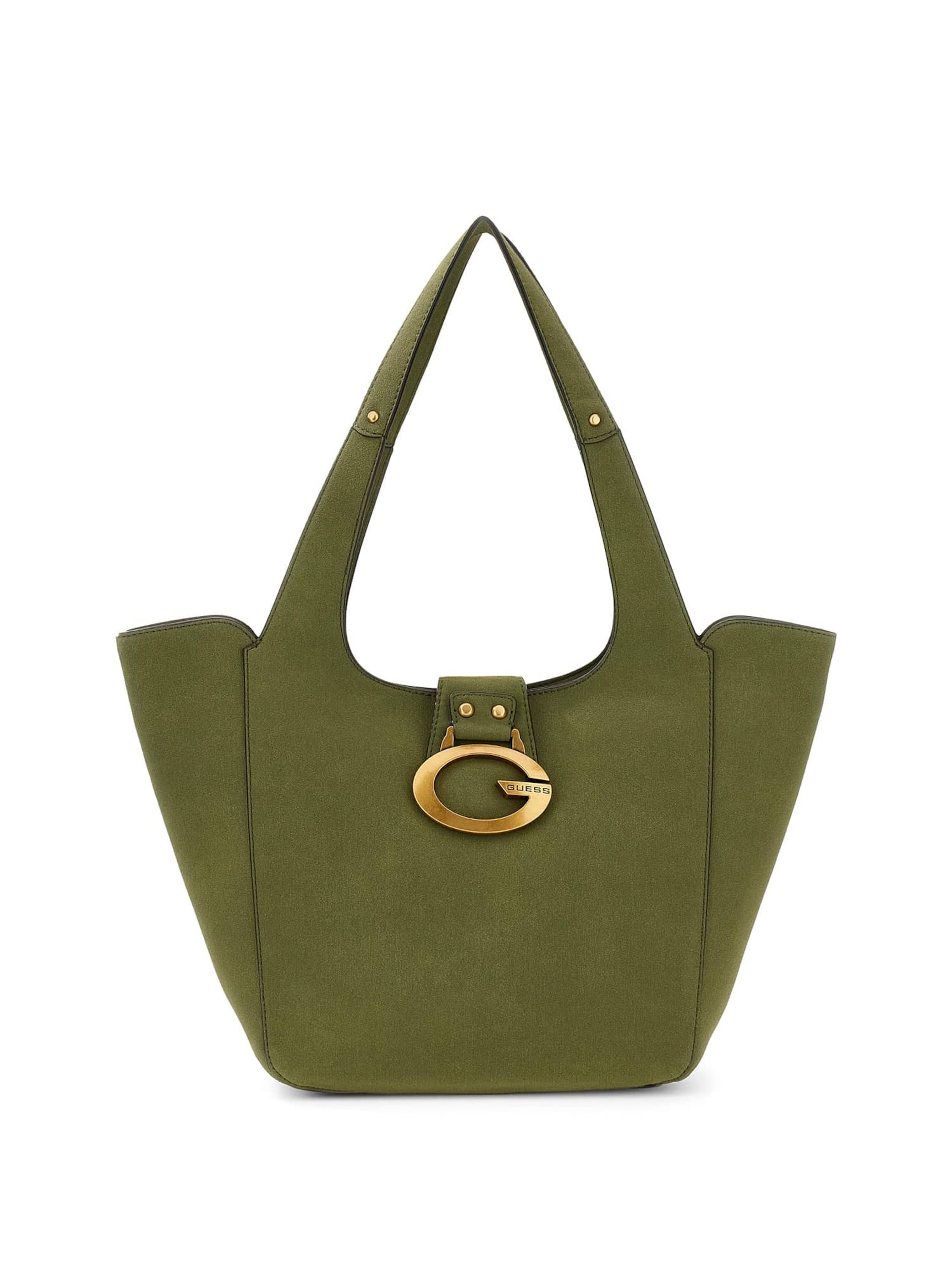 GUESS Schultertasche in Grün: Vorderseite