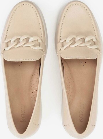 Slipper di Kazar in beige