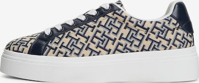 TOMMY HILFIGER Sneaker in ecru / navy / opal, Produktansicht