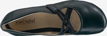 JOSEF SEIBEL Ballet Flats with Strap 'Fiona' in Blue