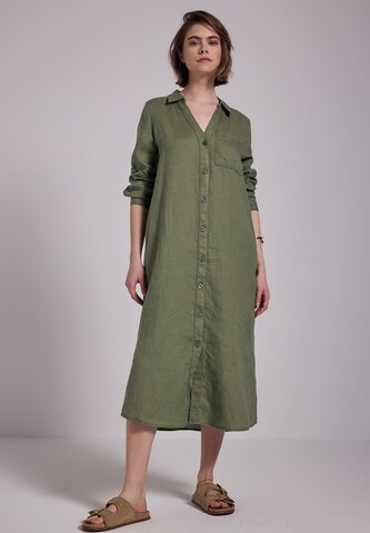 Street One Studio Shirt Dress in Green