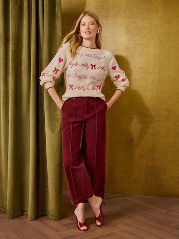 love & roses Trui in Beige