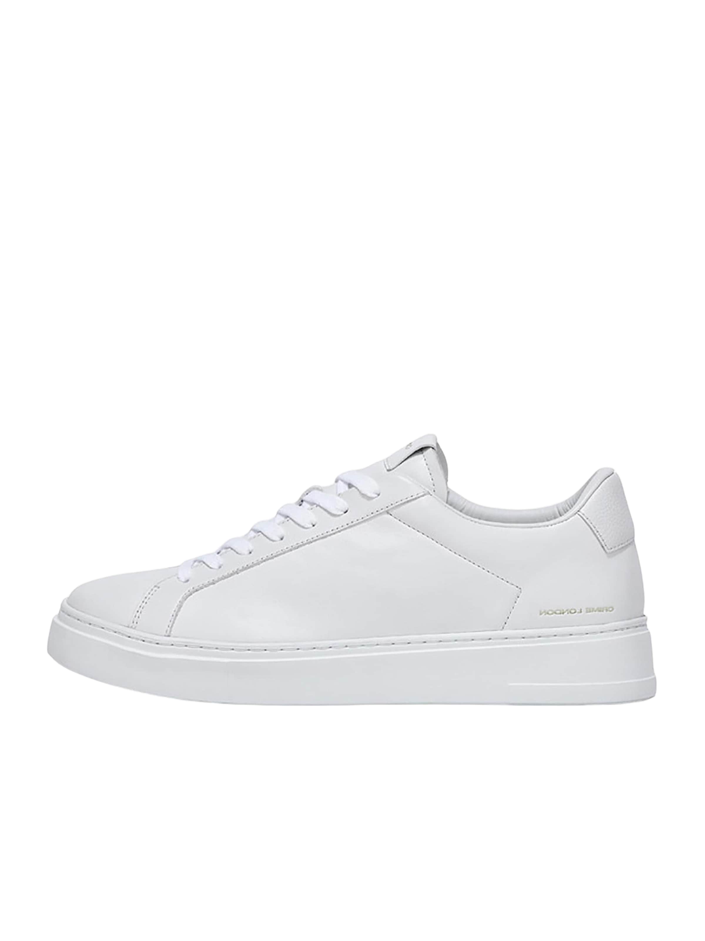 Crime London Sneakers laag in Wit: voorkant