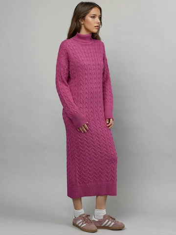 My fashion - Vestido de malha em rosa