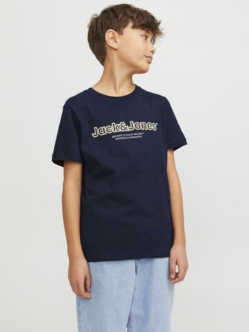 Jack & Jones Junior Shirt 'LAKEWOOD' in Blauw: voorkant