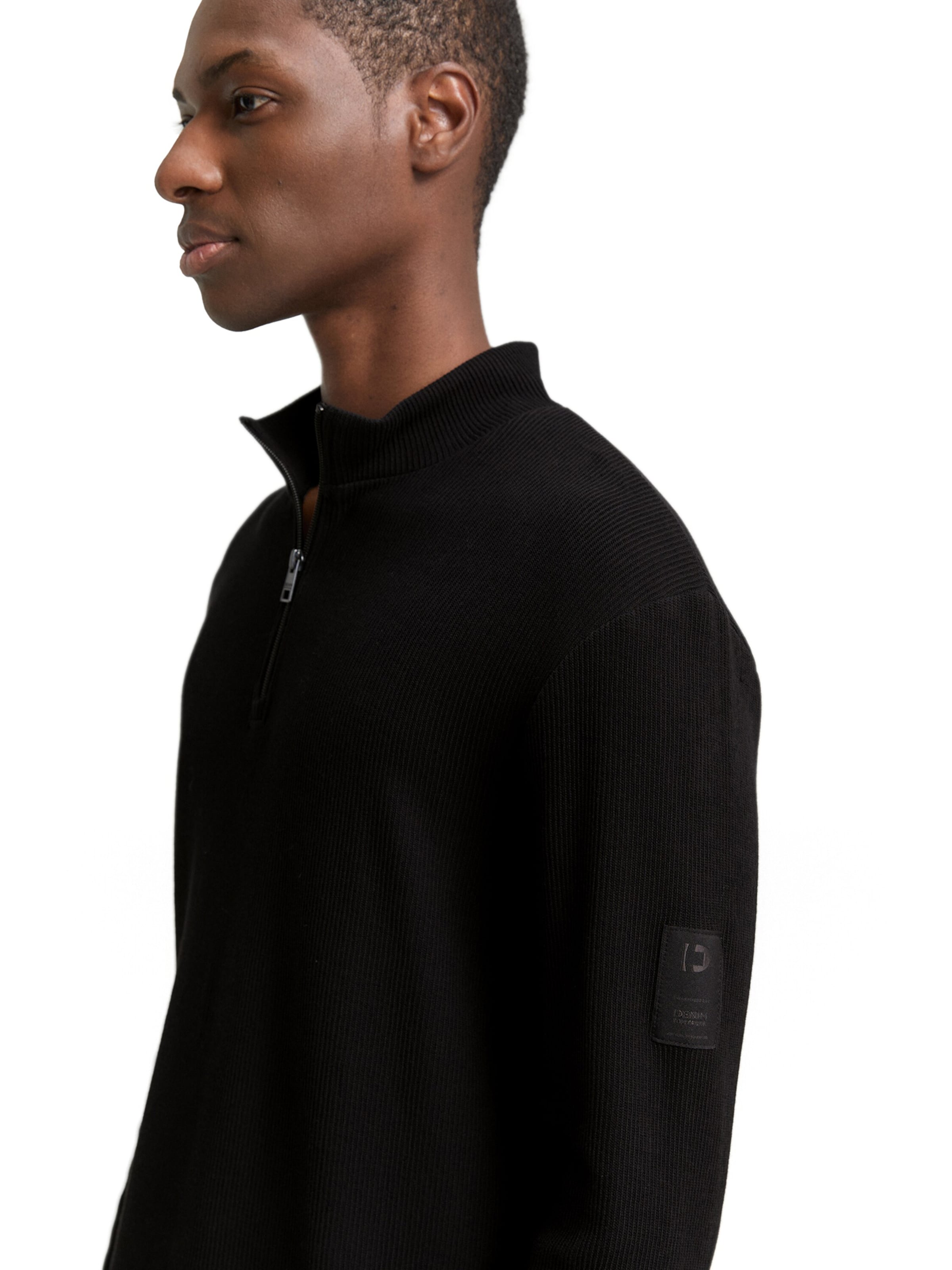 TOM TAILOR DENIM Футболка в Черный