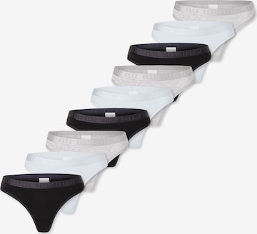 ELLE String ' Super Soft ' in Zwart: voorkant