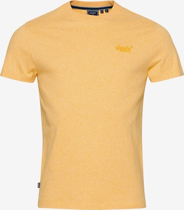 Superdry - Camisa 'Vintage' em amarelo: frente