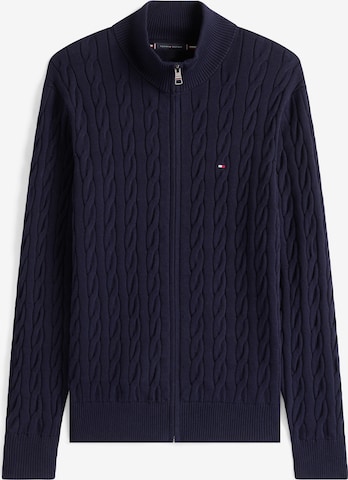 TOMMY HILFIGER Neuletakki 'CLASSIC' värissä sininen: etupuoli