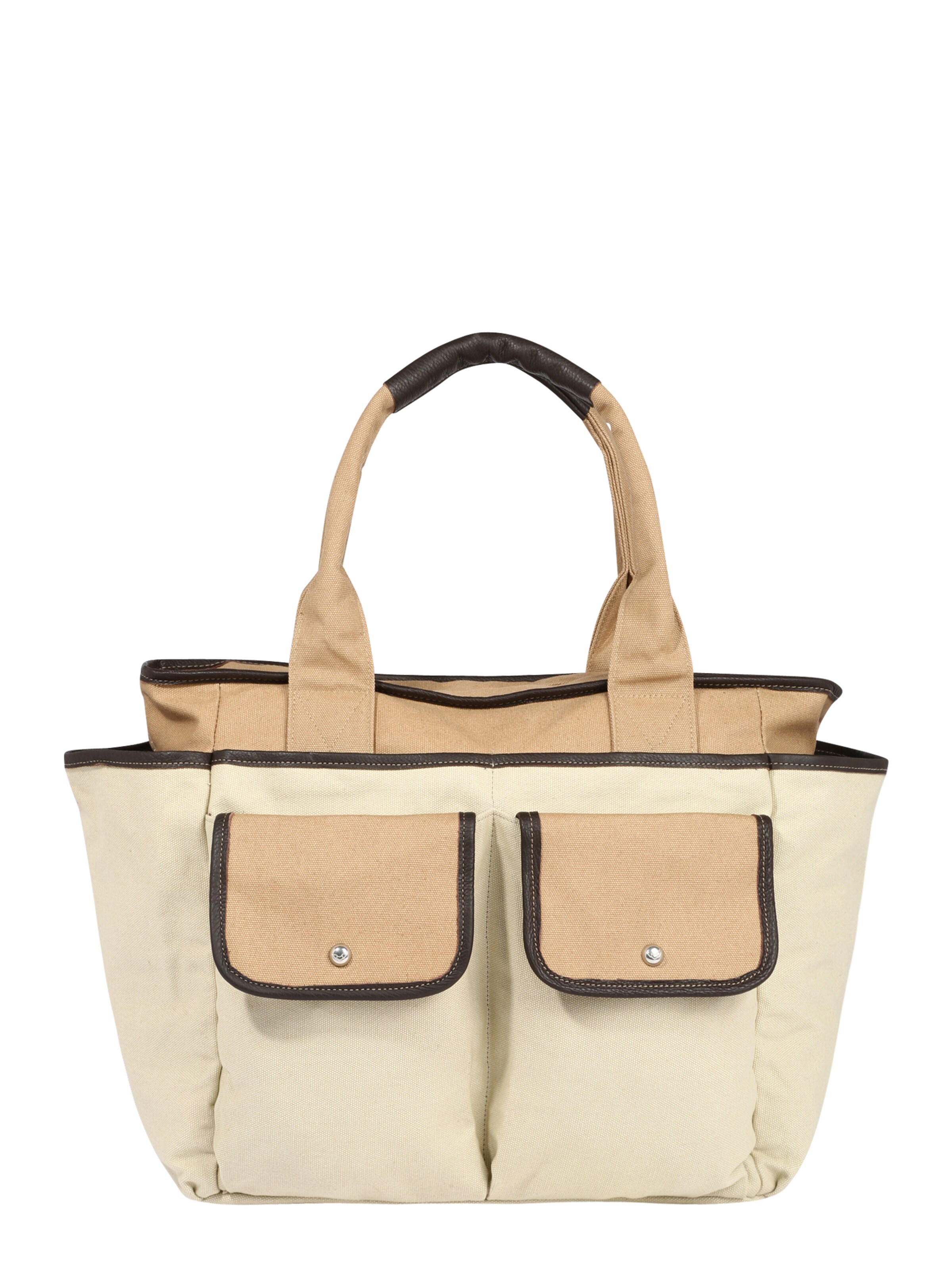 petit amour Diaper Bags 'LOURDES' in Beige: front