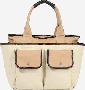 petit amour Diaper Bags 'LOURDES' in Beige: front