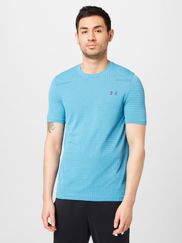 UNDER ARMOUR Funkčné tričko - Modrá: predná strana