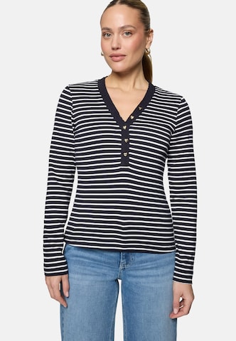 Maglietta di zero in blu: frontale