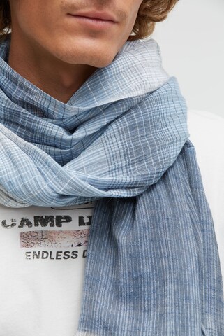 CAMP DAVID Scarf in Blue