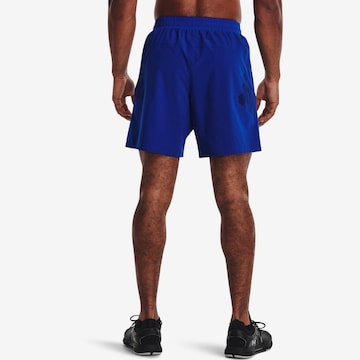 UNDER ARMOUR Regular Workout Pants in Blue