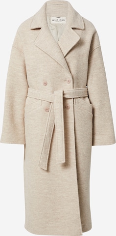 A LOT LESS Between-seasons coat 'Leila' in Beige: front