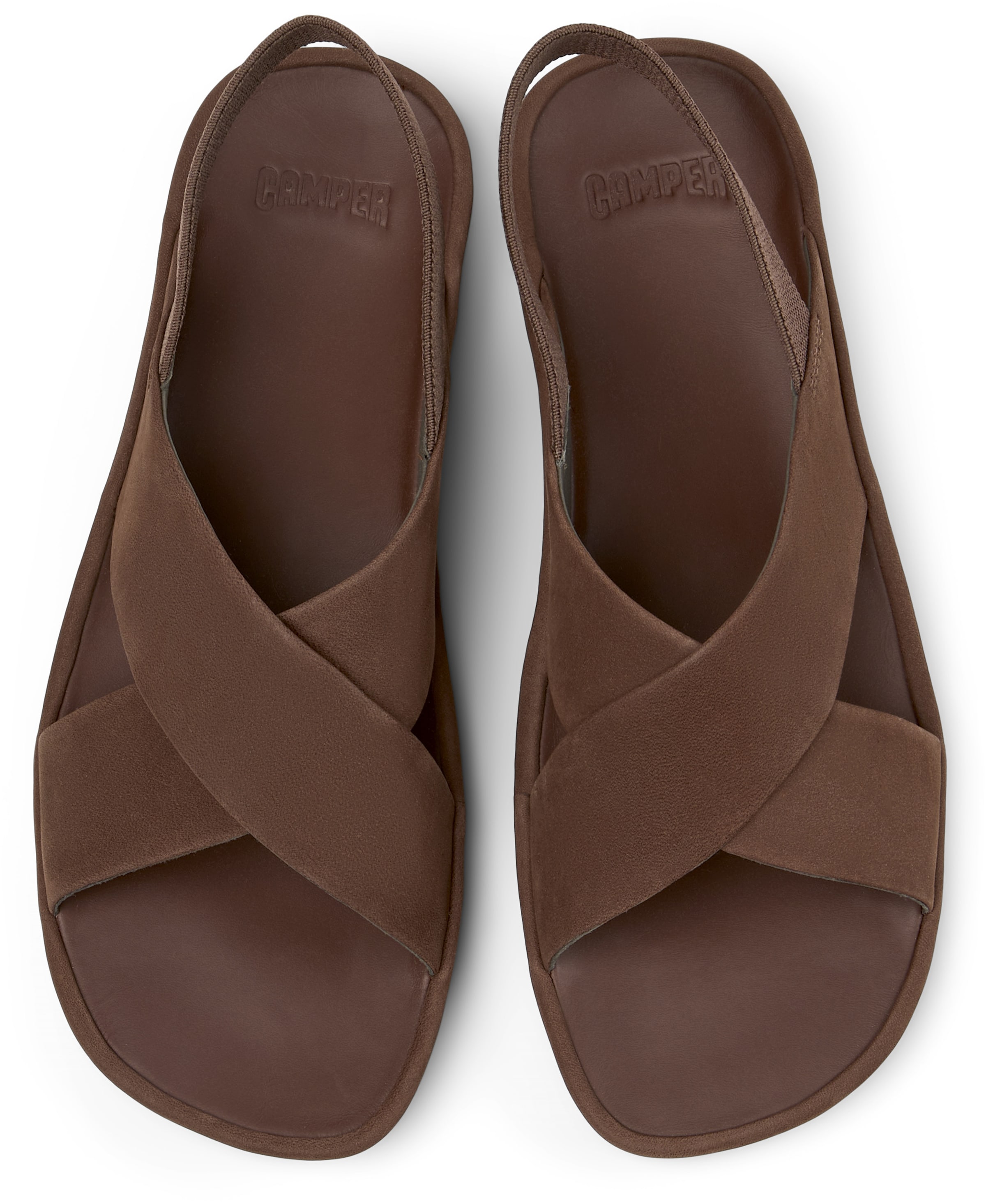 CAMPER Sandale 'Right Isla' in Braun