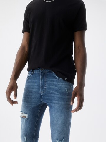 Skinny Jean Pull&Bear en bleu